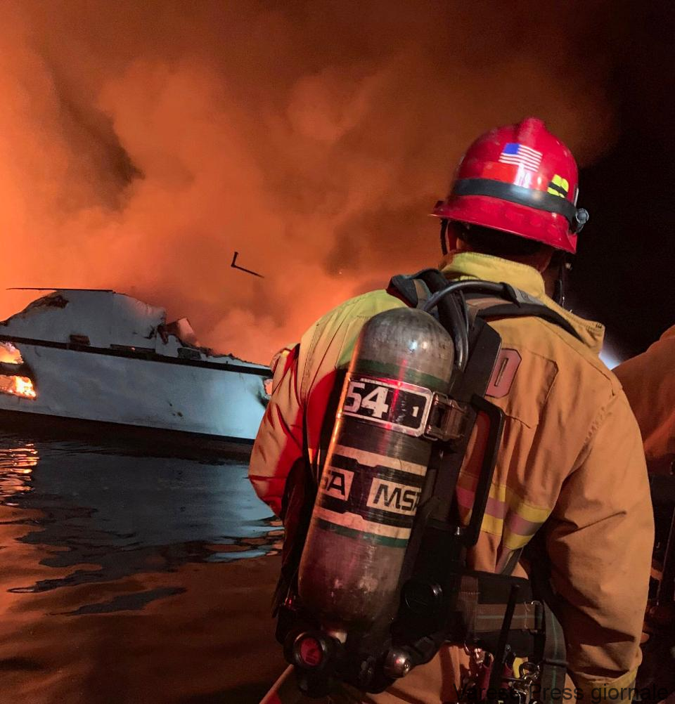 Casa in fiamme a Solbiate Arno