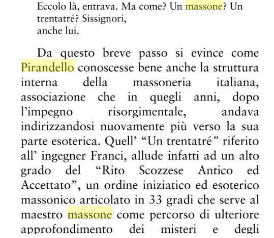 Massoneria, Luigi Pirandello ricordato dal Gran Maestro BIsi