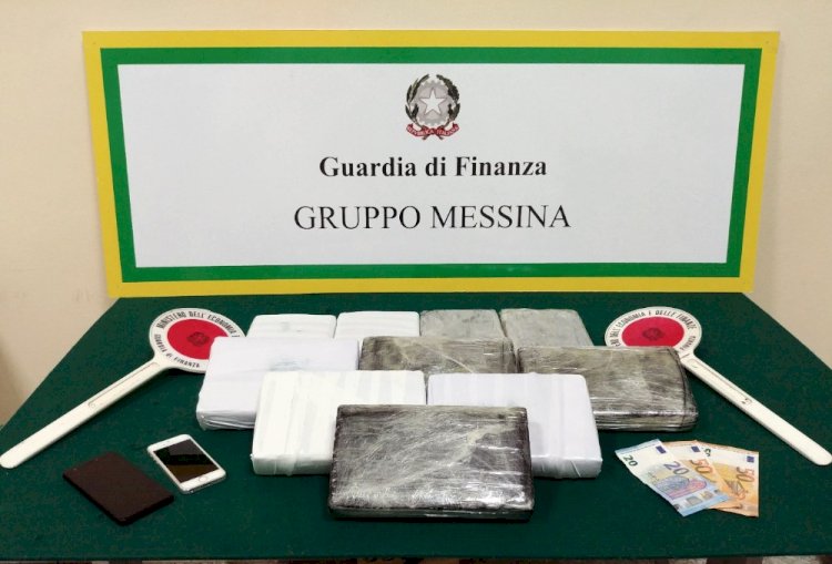 Messina: fermato un 20enne con mezzo chilo di cocaina
