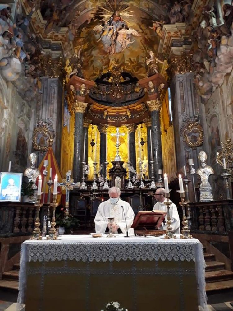 Sacro Monte di Varallo Sesia saluta il Rettore Padre Giuliano Temporelli.