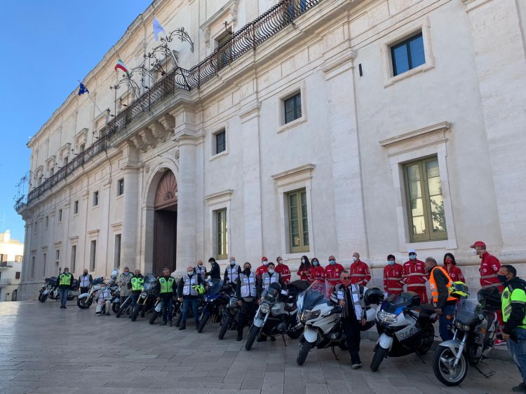 A Martina Franca sono arrivati i motociclisti di “Dico NO alla droga”