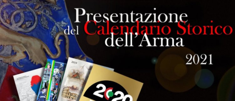 Carabinieri, presentazione dello storico calendario