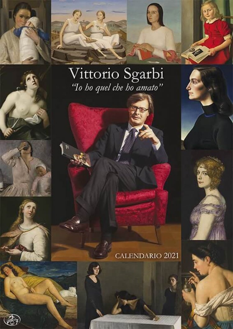 Editoria/Vittorio Sgarbi presenta il «Calendario artistico 2021».