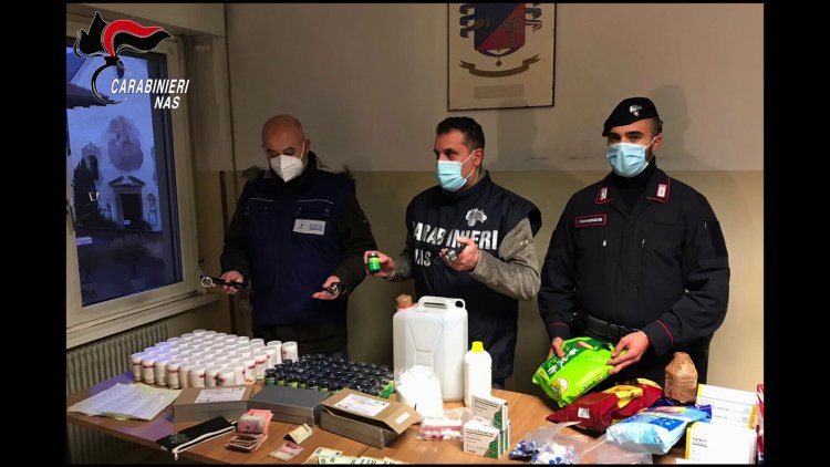 Carabinieri del NAS, tutela della salute, pharma crime