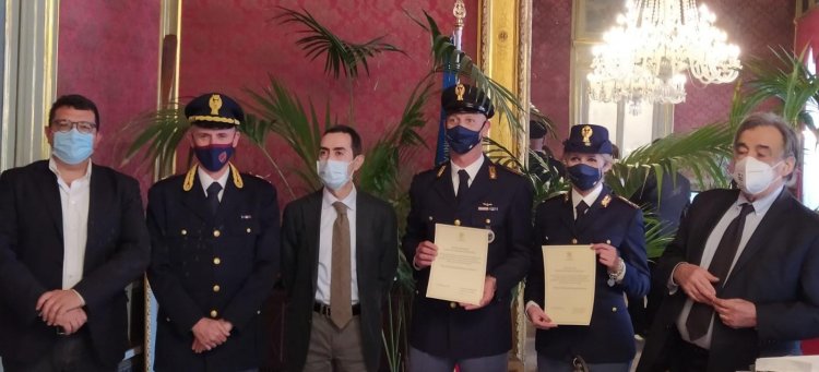 Palermo:Premiati oggi 2 poliziotti