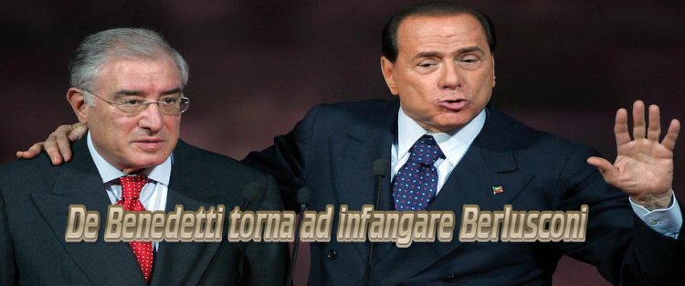 Berlusconi governa, il giornale di De Benedetti torna ad infangare