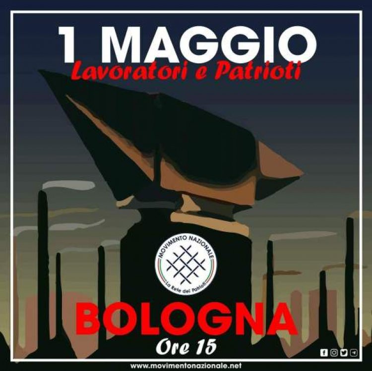Movimento Nazionale a Bologna il primo maggio
