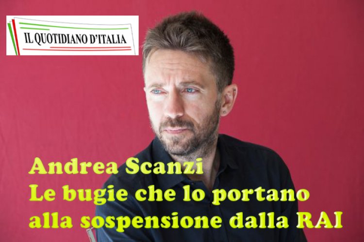 Rai sul vaccino scandalo - Sospeso il contratto di Andrea Scanzi
