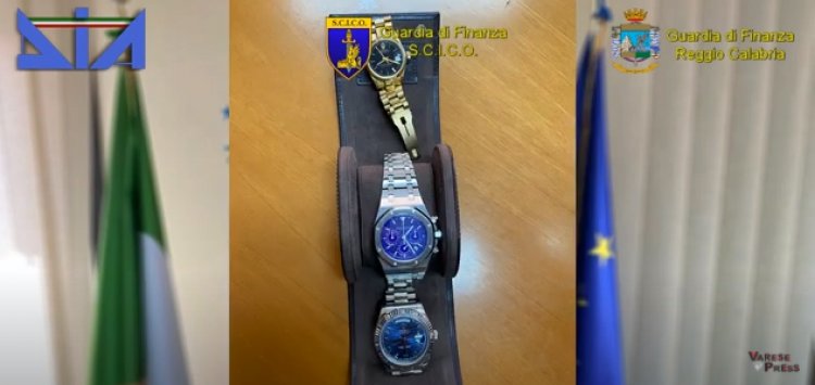 Ndrangheta, Bianco (RC): sequestrati nr. 27 orologi di lusso, grandi firme