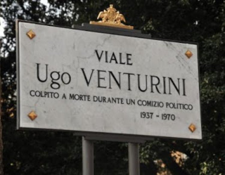 Primo maggio, ricordiamo la morte di Ugo Venturini al comizio di Almirante