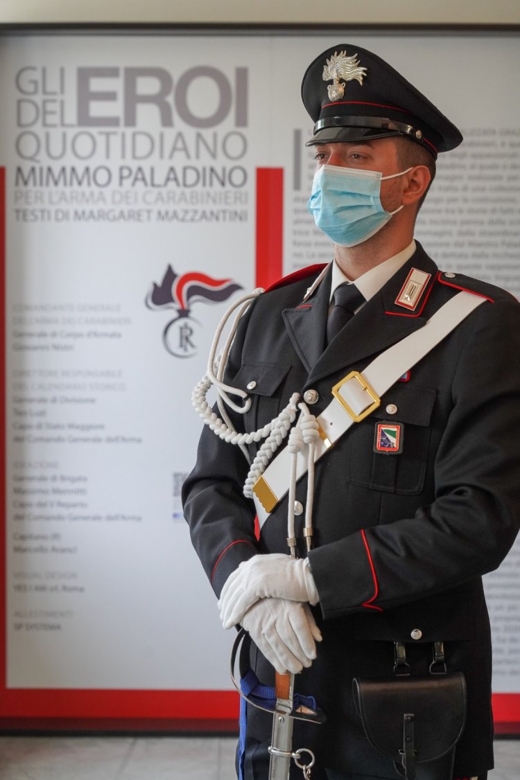 Bologna:EROI DEL QUOTIDIANO. Mimmo Paladino per l’Arma dei Carabinieri