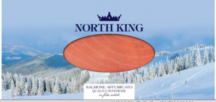 Ritirato Salmone norvegese affumicato NORTH KING