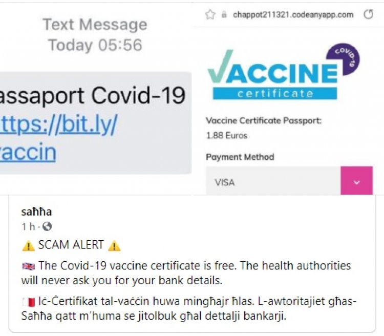 Truffa via sms per svuotare il conto, occhio al "certificato vaccinale": è gratuito