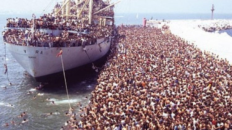 Bari 8 agosto 1991: arrivano gli albanesi