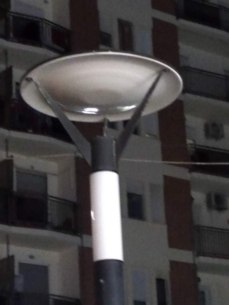 Comacchio,  7 lidi con lampade spente