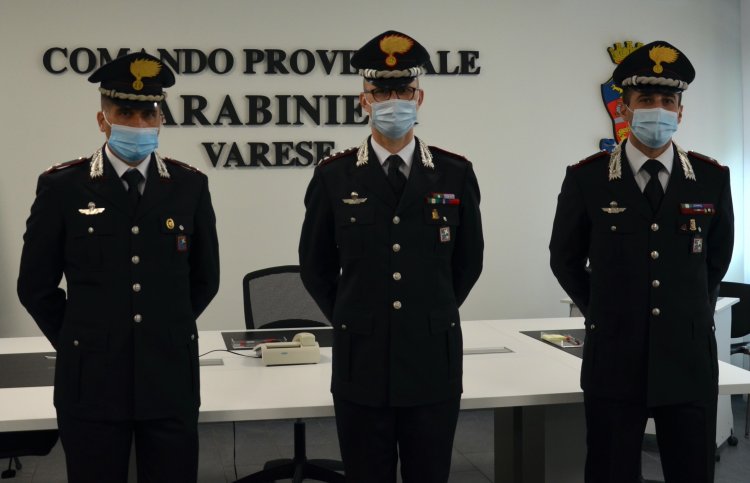 Carabinieri di Varese,  promozione al grado superiore a due Ufficiali dipendenti.